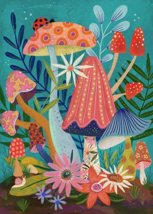 Puzzle 500 Pièces Pieces & Peace - Bosquet de la ForêtPieces & Peace