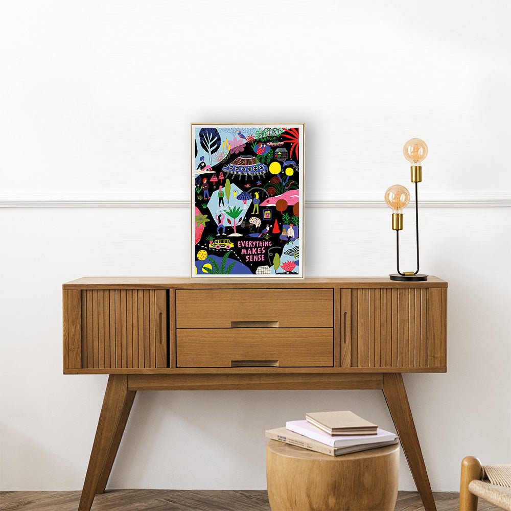 Puzzle 500 Pièces Pieces & Peace - Everything makes sensePieces & Peace