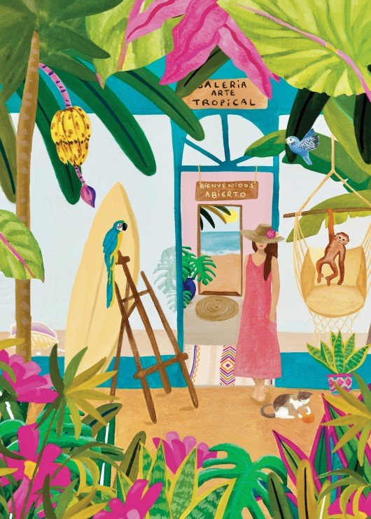 Puzzle 500 Pièces Pieces & Peace - Maison de RêvePieces & Peace