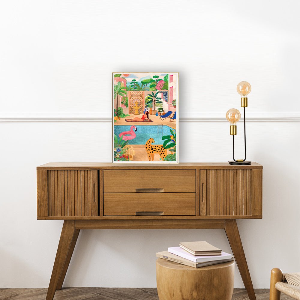 Puzzle 500 Pièces Pieces & Peace - Paradis d'EtéPieces & Peace