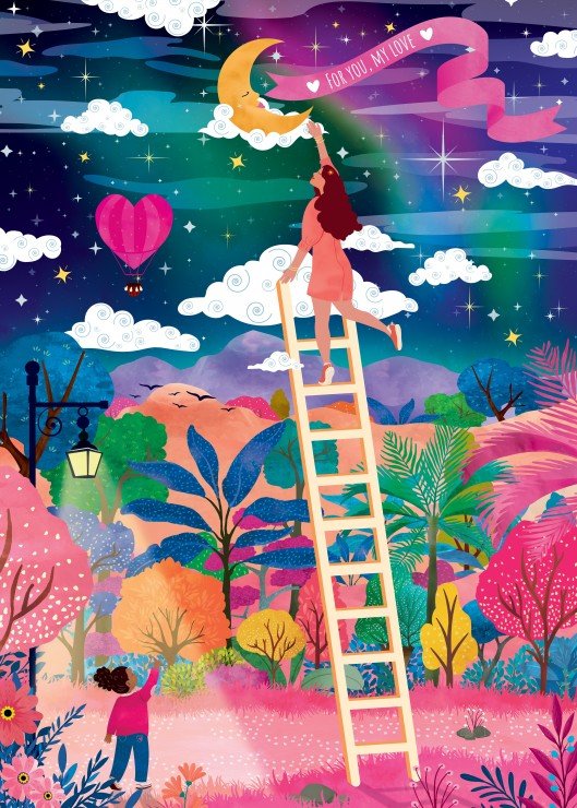 Puzzle 500 Pièces Pieces & Peace - Pour toi, mon AmourPieces & Peace