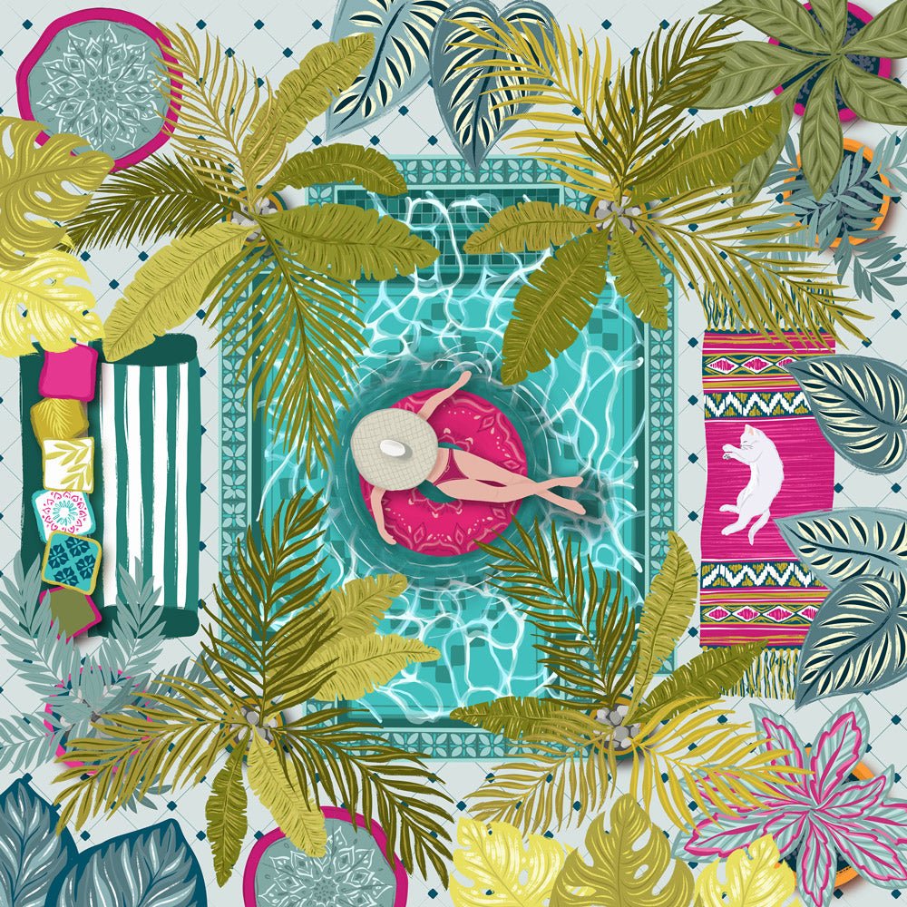 Puzzle de 1024 pièces - Summer PoolPieces & Peace