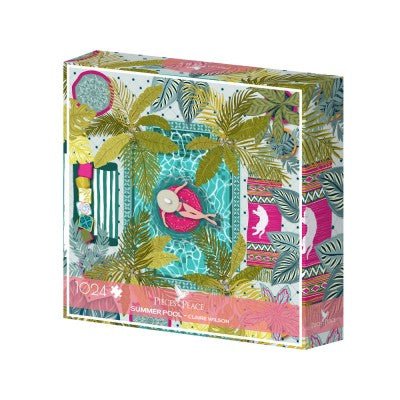 Puzzle de 1024 pièces - Summer PoolPieces & Peace
