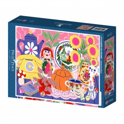 Puzzle de 500 pièces - L'Etagère de MamiePieces & Peace
