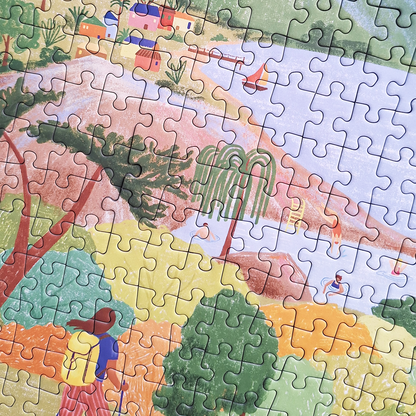 Puzzle 500 Pièces - Balade entre ciel et terre