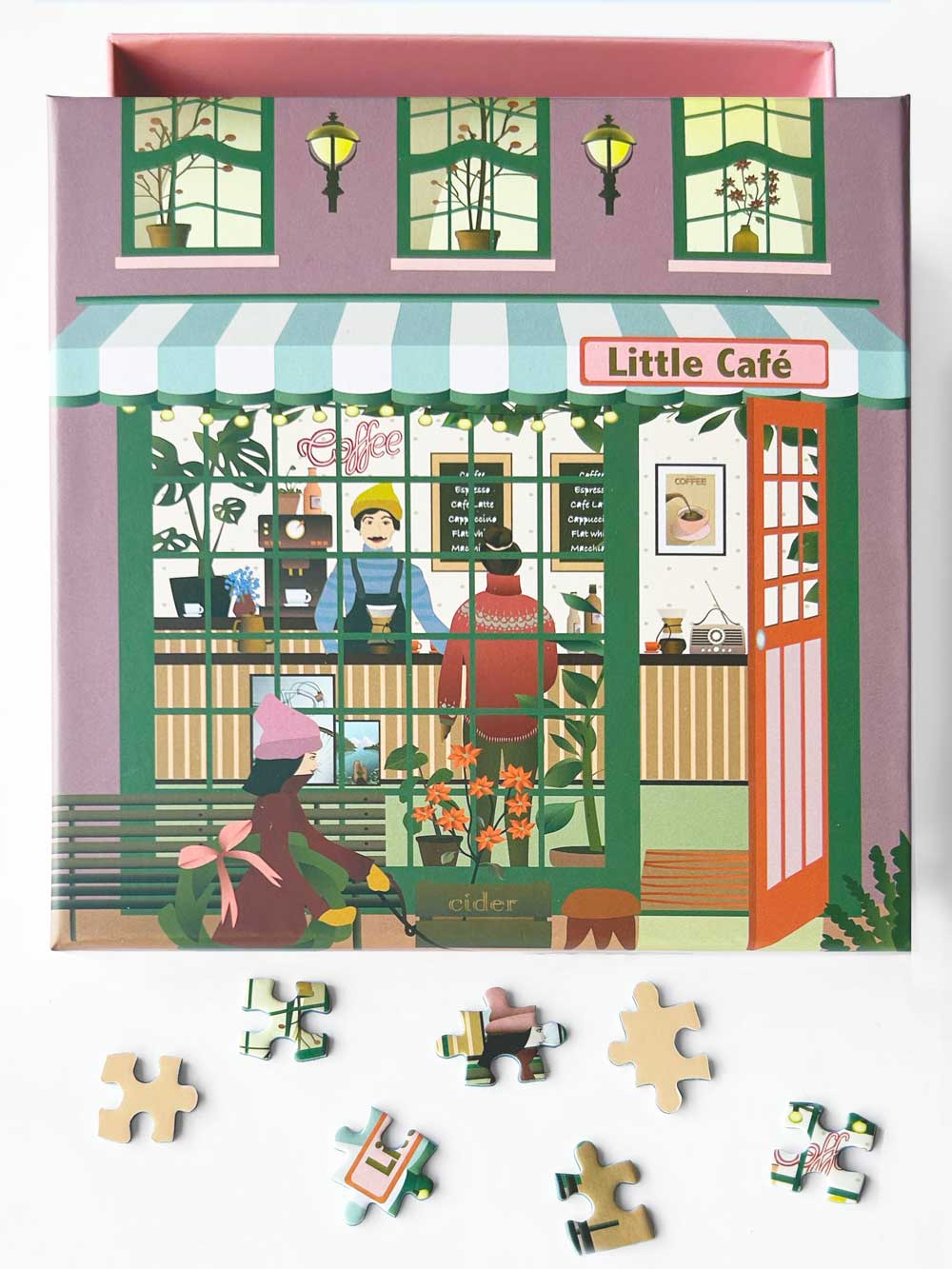 Puzzle 150 Pièces Vissevasse - Petit CaféVissevasse
