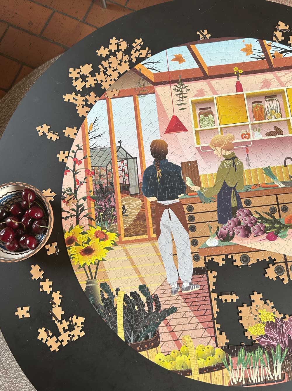 Puzzle de 1000 pièces - Fresh From The GardenVissevasse