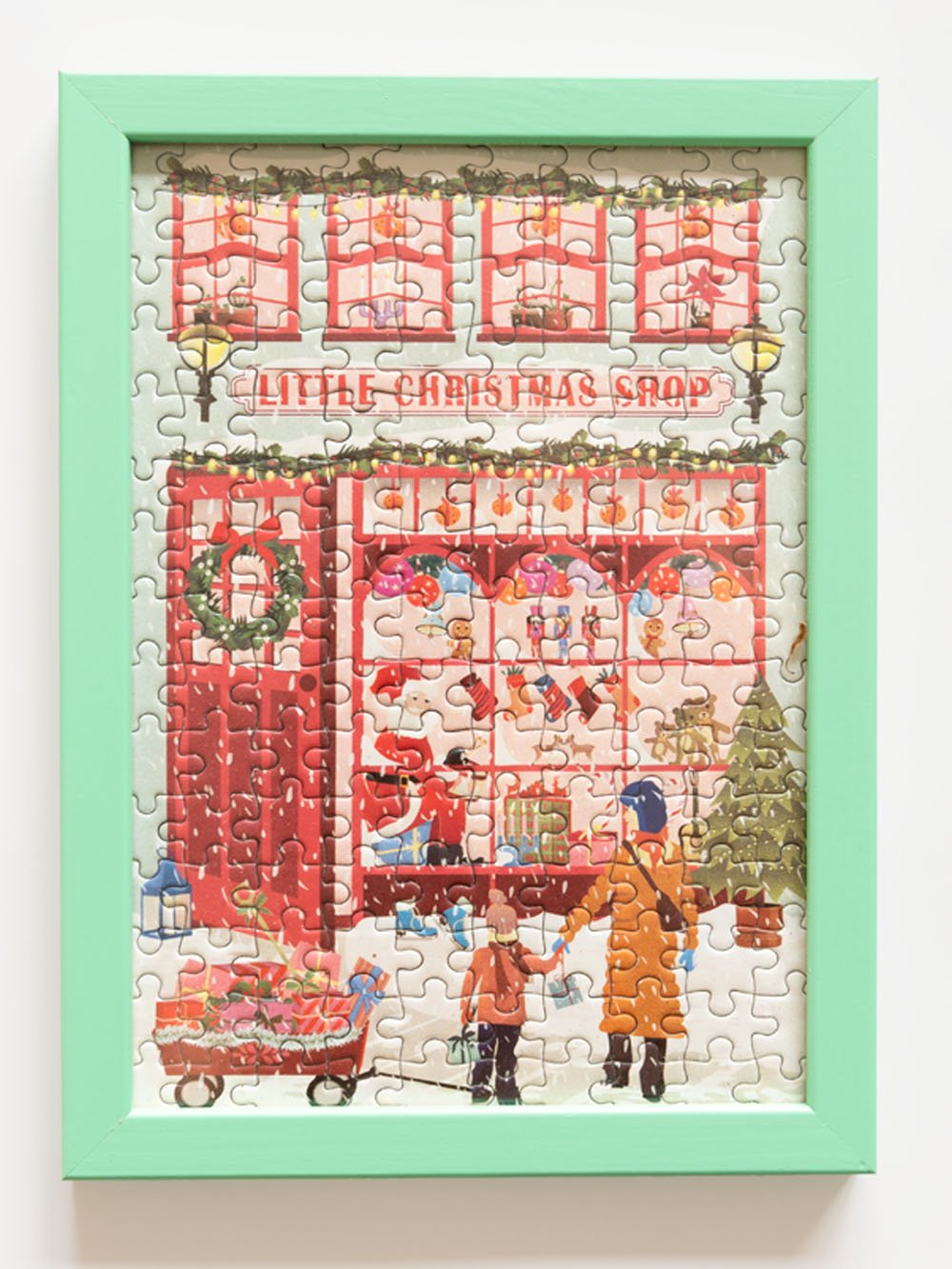 Puzzle de 150 pièces - Little Christmas ShopVissevasse
