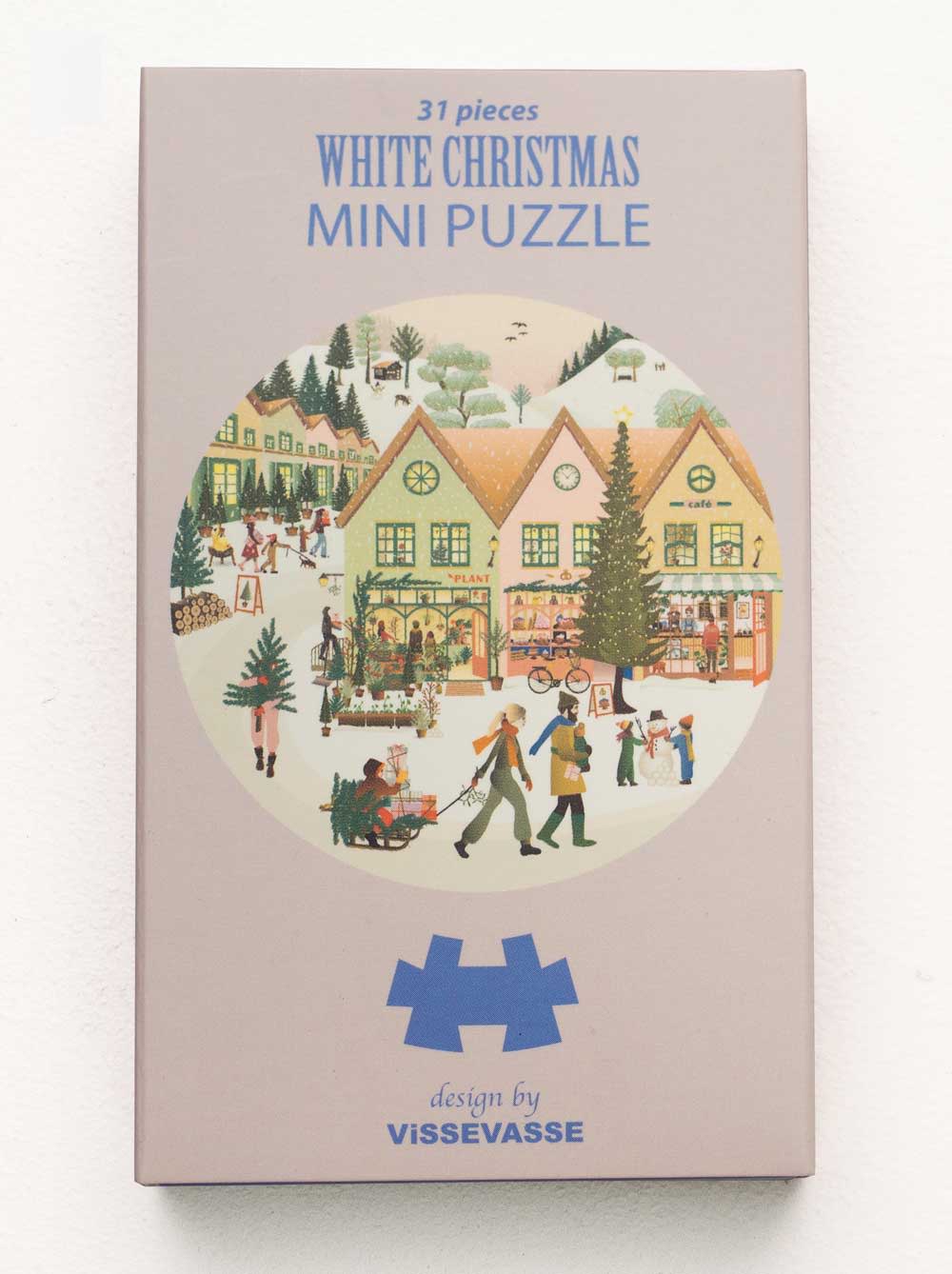 Puzzle de 31 pièces - White Christmas Mini PuzzleVissevasse