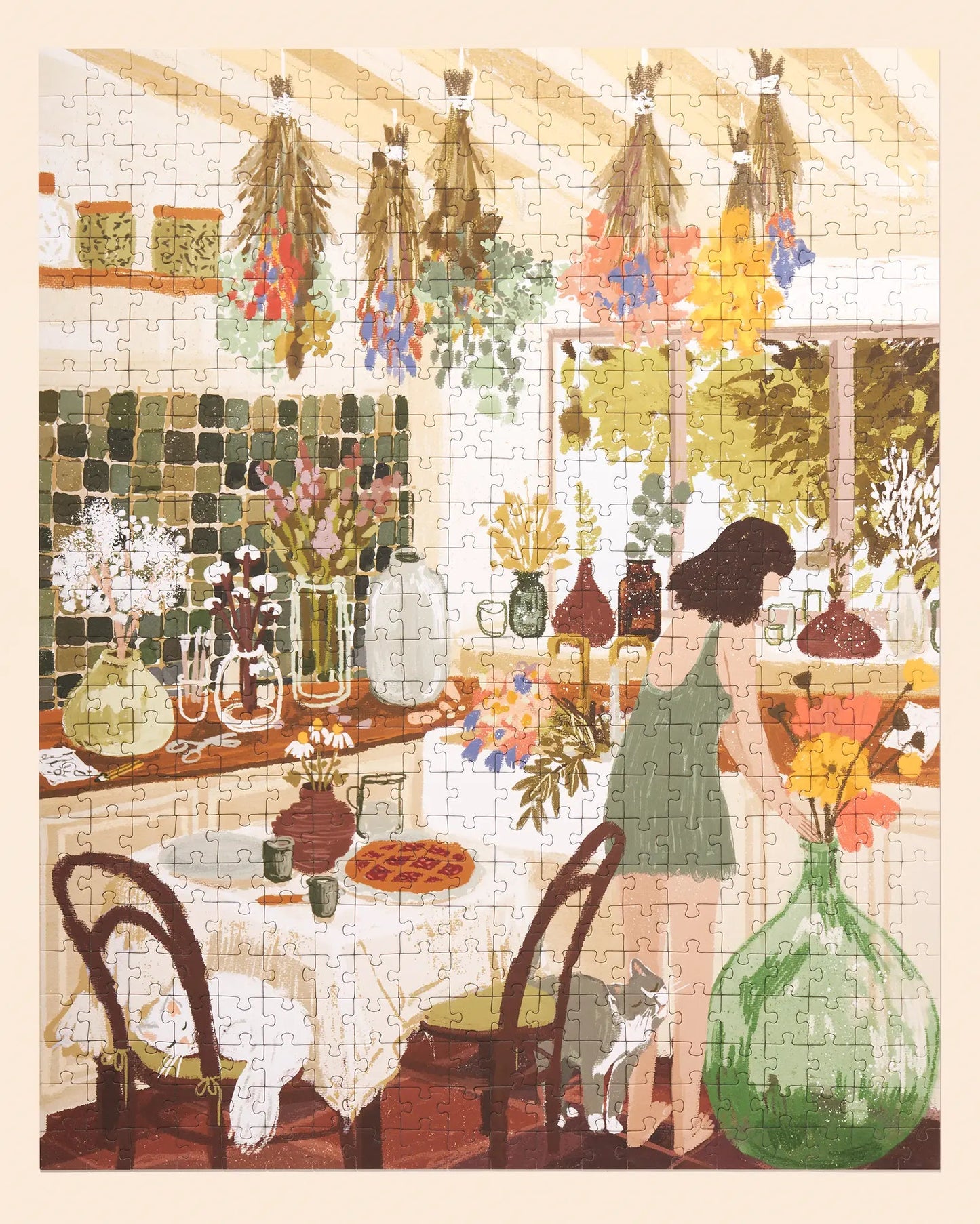 Puzzle 500 pièces - Home FloweringOrdinary Habit