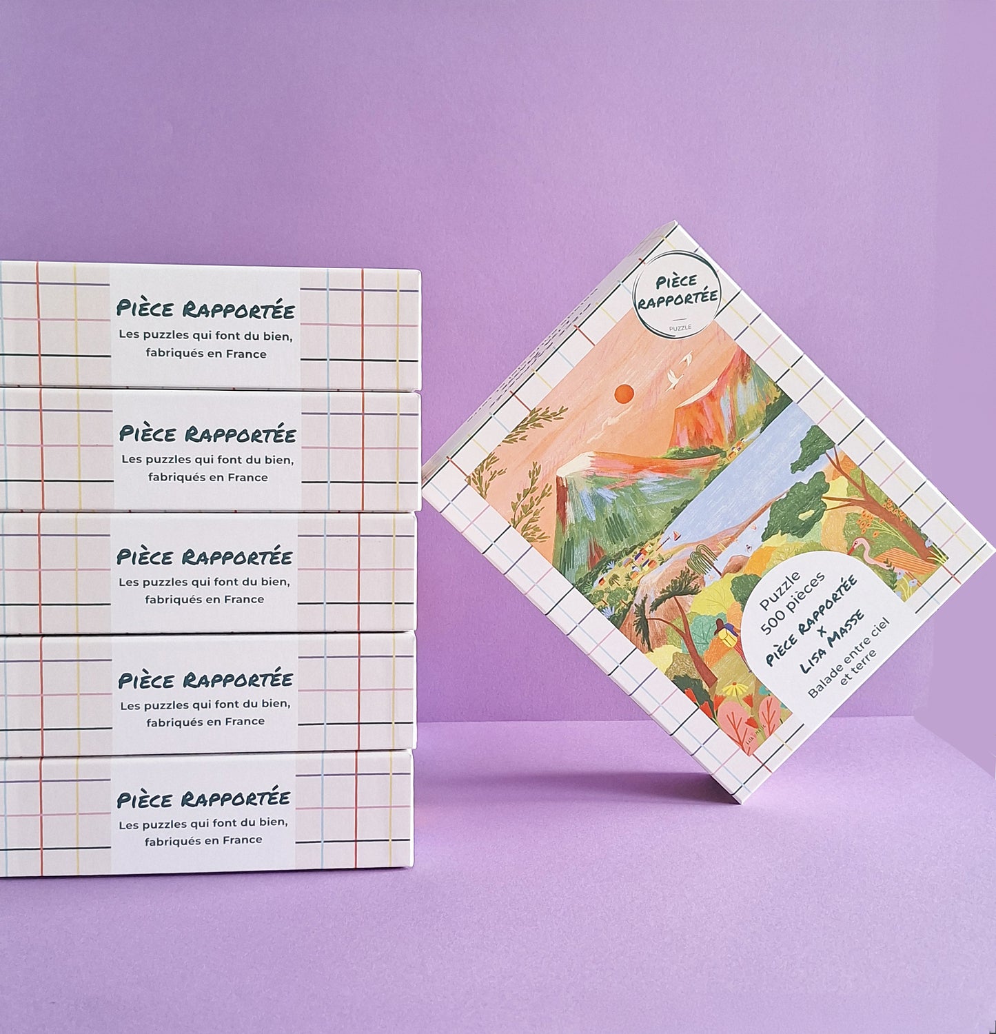 Puzzle 500 Pièces - Balade entre ciel et terre