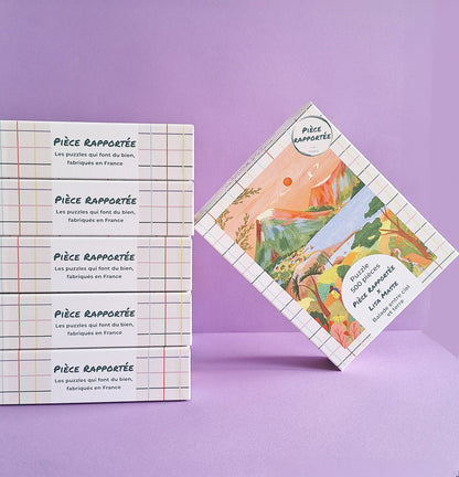 Puzzle 500 Pièces - Balade entre ciel et terre