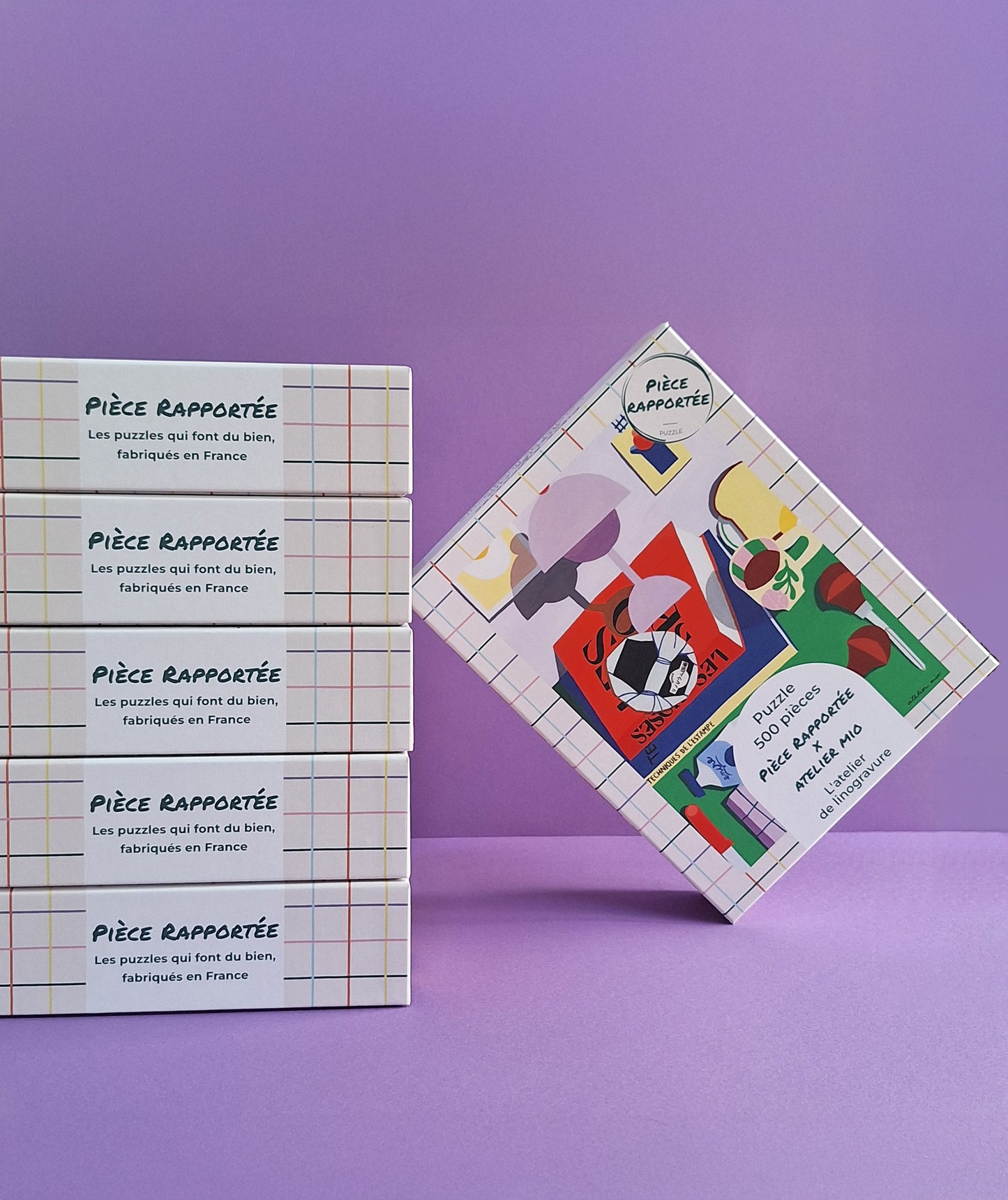 Puzzle 500 Pièces - L'atelier de linogravure