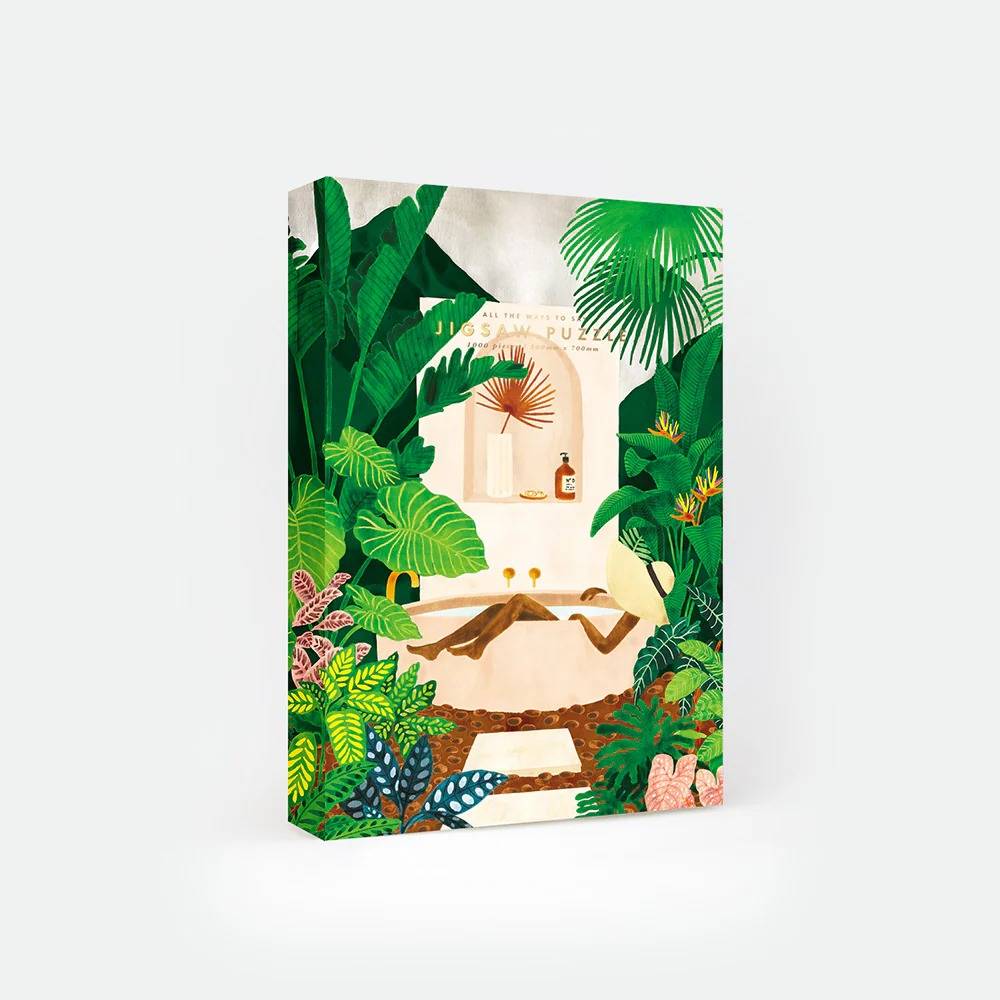 Puzzle de 1000 Pièces - Exotic BathtubAll the Ways to Say