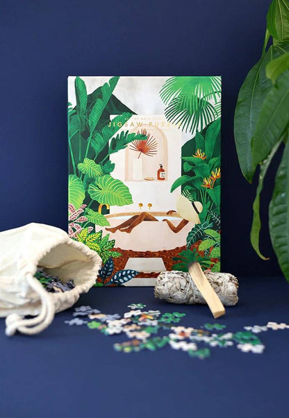 Puzzle de 1000 Pièces - Exotic BathtubAll the Ways to Say