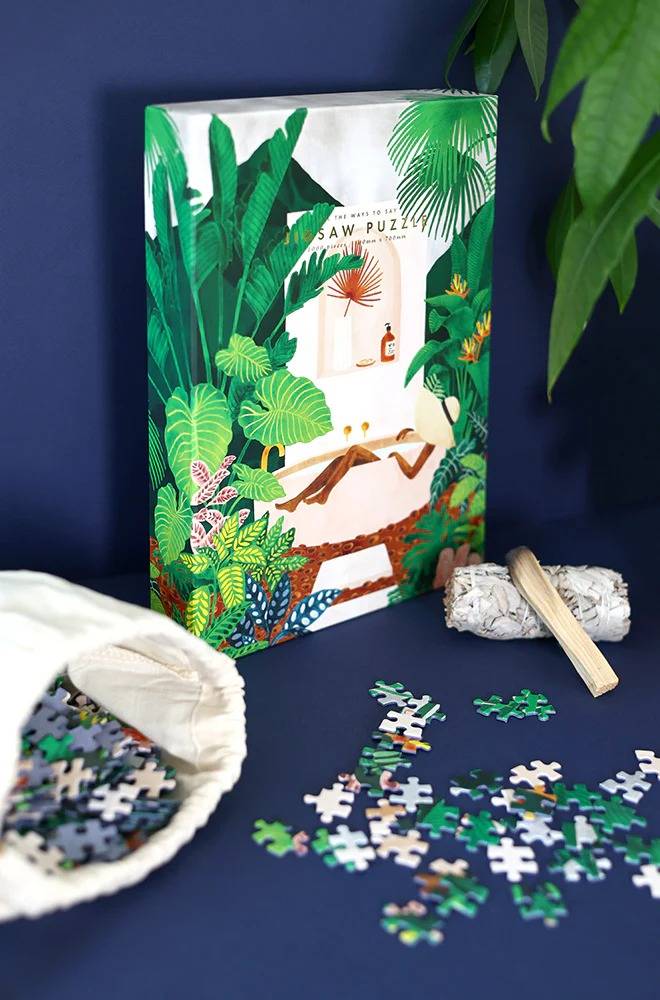 Puzzle de 1000 Pièces - Exotic BathtubAll the Ways to Say