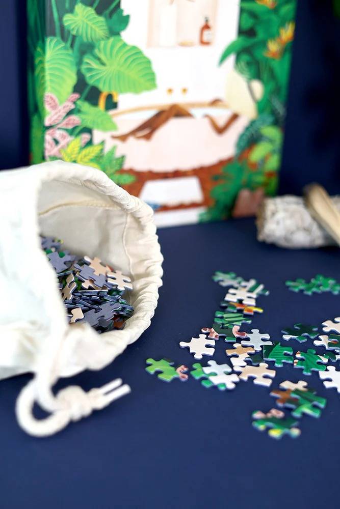 Puzzle de 1000 Pièces - Exotic BathtubAll the Ways to Say