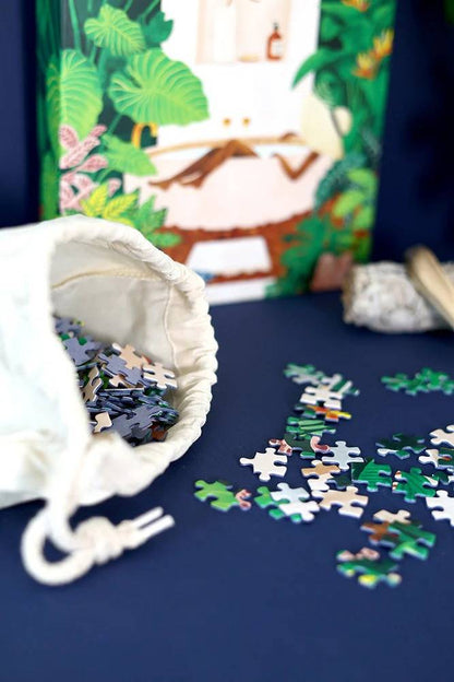 Puzzle de 1000 Pièces - Exotic BathtubAll the Ways to Say