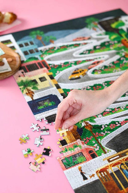 Puzzle de 1000 Pièces - Lombard StreetAll the Ways to Say