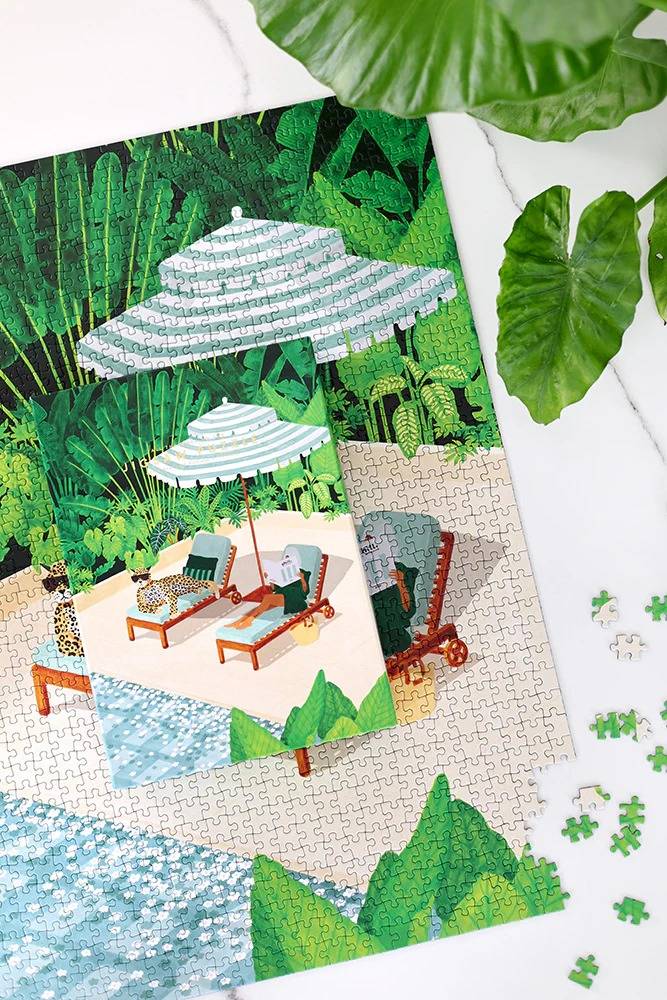 Puzzle de 1000 Pièces - Summer PoolAll the Ways to Say