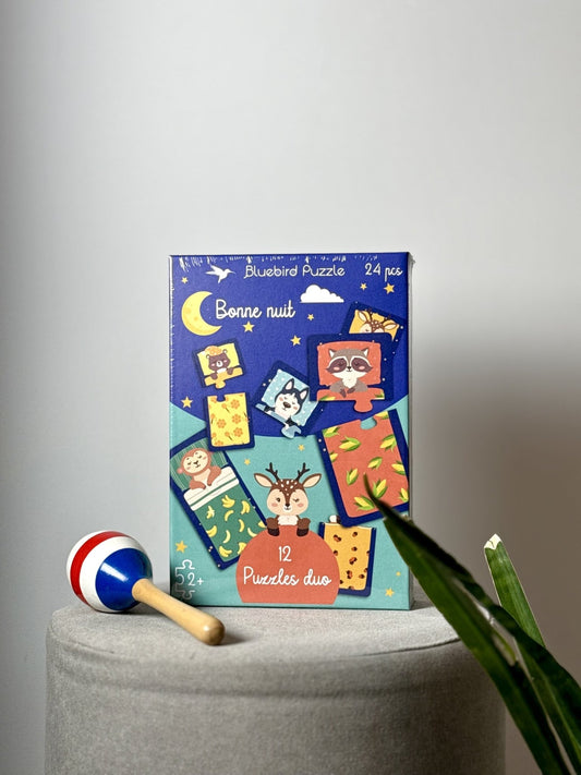 Puzzles duo 24 pièces - Bonne nuitBluebird Puzzle
