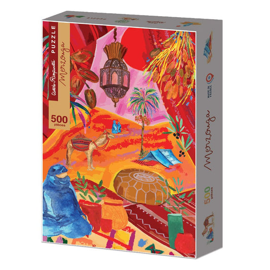 Puzzle 500 Pièces Carole Rampinetta - MerzougaCarole Rampinetta
