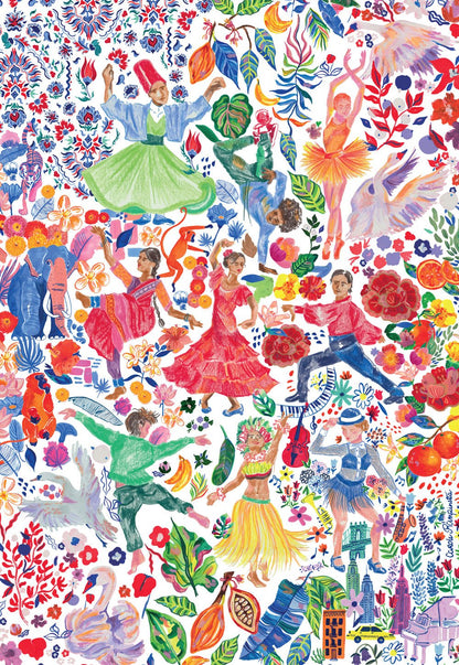 Puzzle de 1000 pièces - BailareCarole Rampinetta