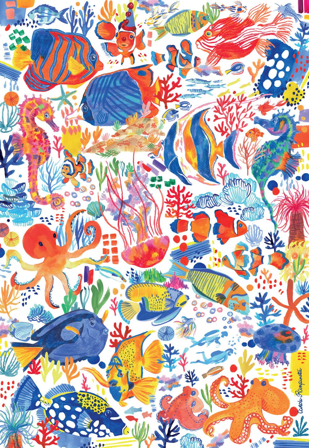 Puzzle de 1000 pièces - Premier AvrilCarole Rampinetta