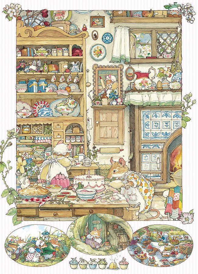 Puzzle 500 Pièces - Brambly Hedge Pique-NiqueCobble Hill