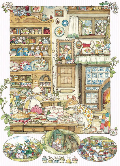 Puzzle 500 Pièces - Brambly Hedge Pique-NiqueCobble Hill