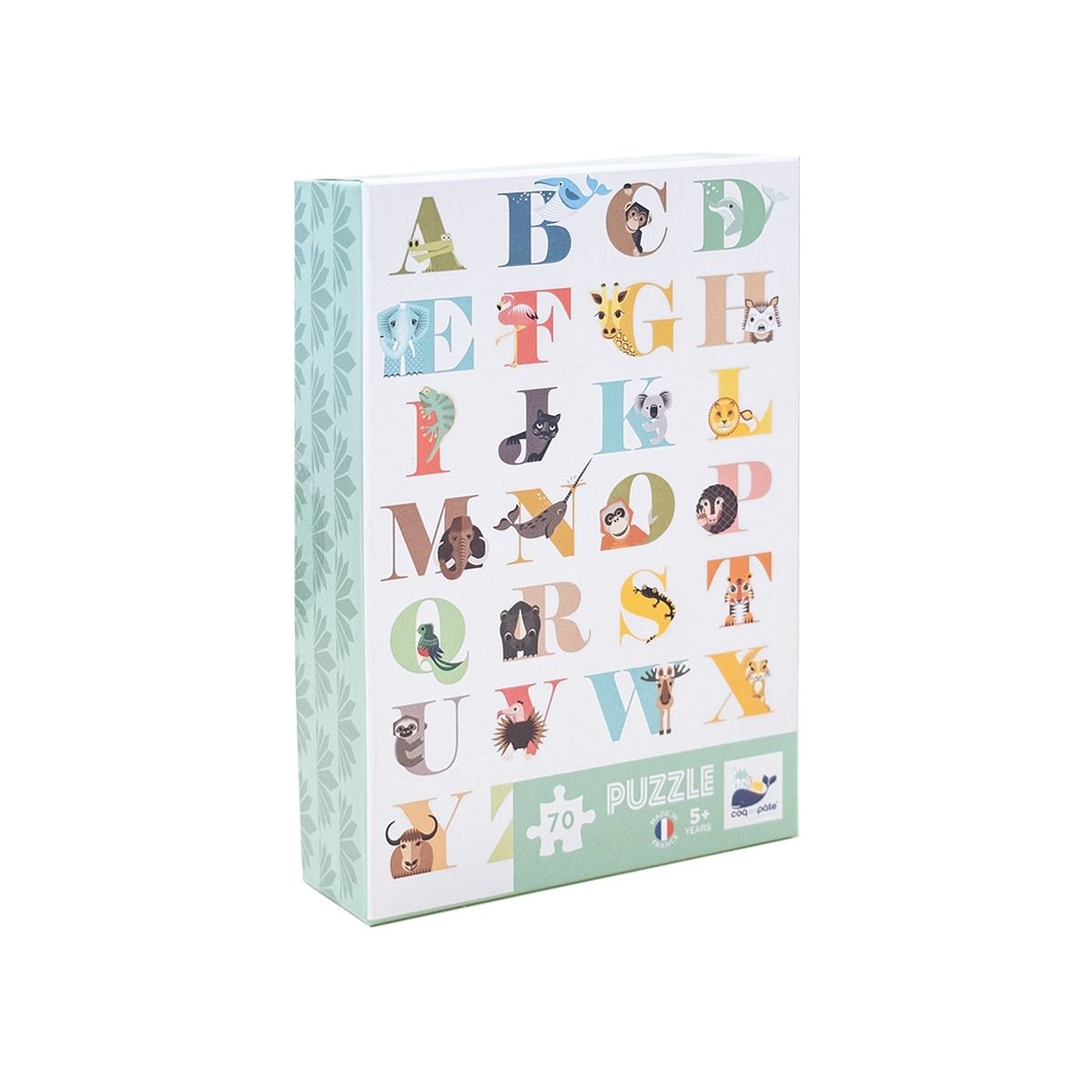 Puzzle enfant - A-Z des animaux menacésCoq En Pate