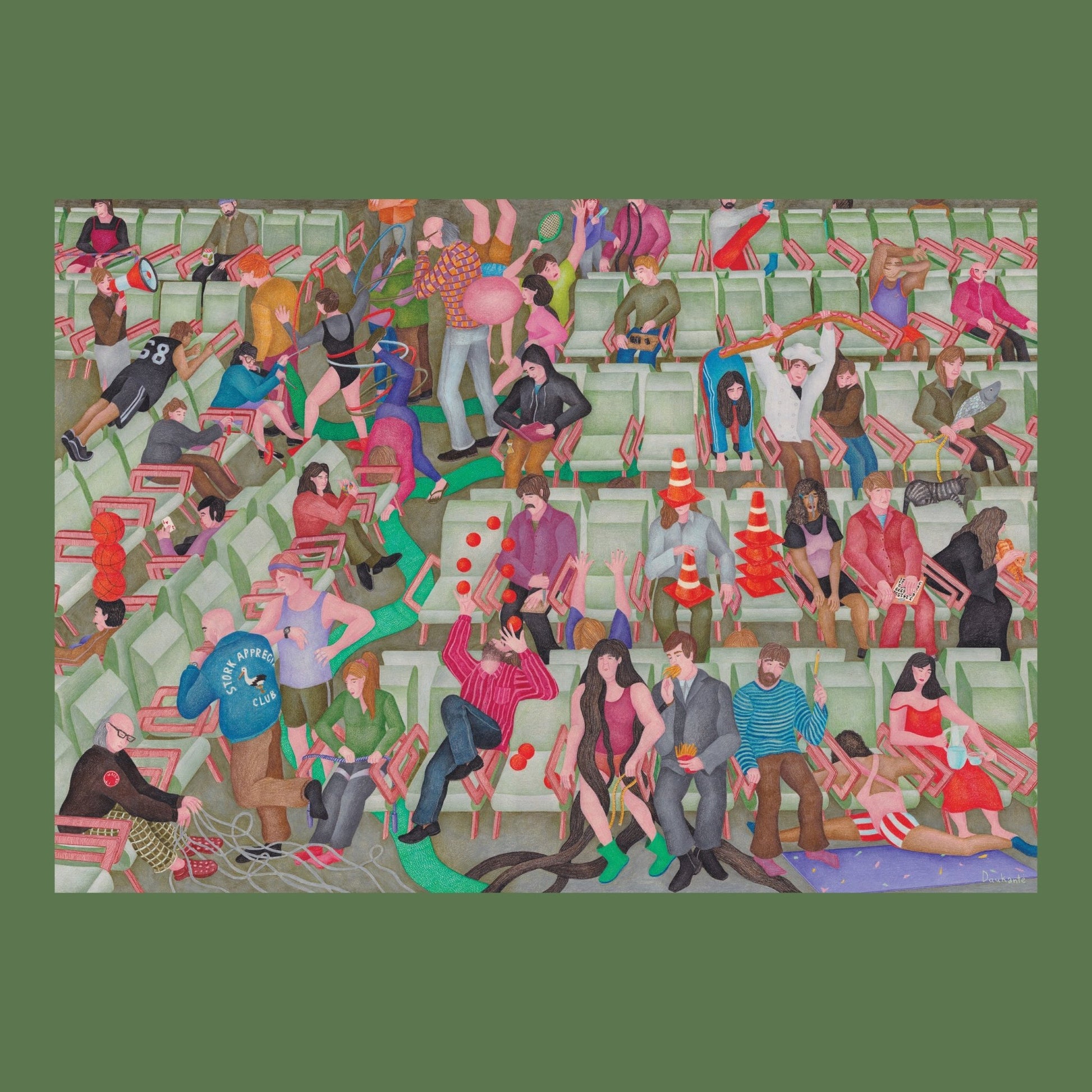Puzzle 1000 Pièces Das Puzzle Kollektiv - Salle d'Attente pour Records du MondeDas Puzzle Kollektiv