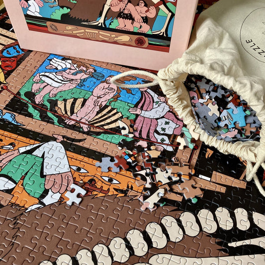 Puzzle 1000 Pièces Das Puzzle Kollektiv - Touch of civilizationDas Puzzle Kollektiv