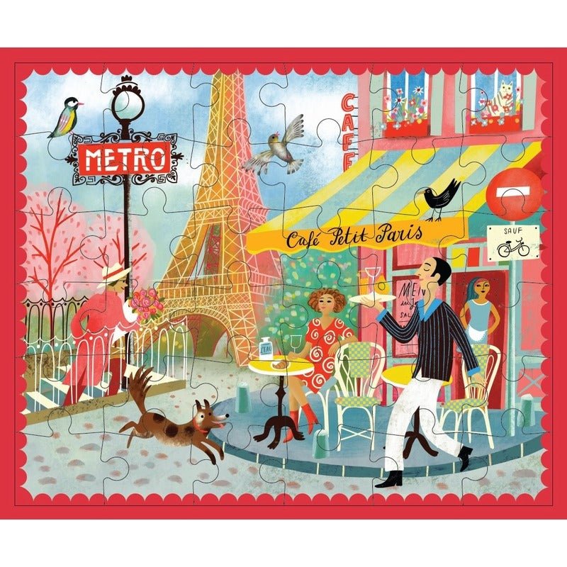 Mini Puzzle de 36 Pièces - Mini Puzzle - Café PariseeBoo