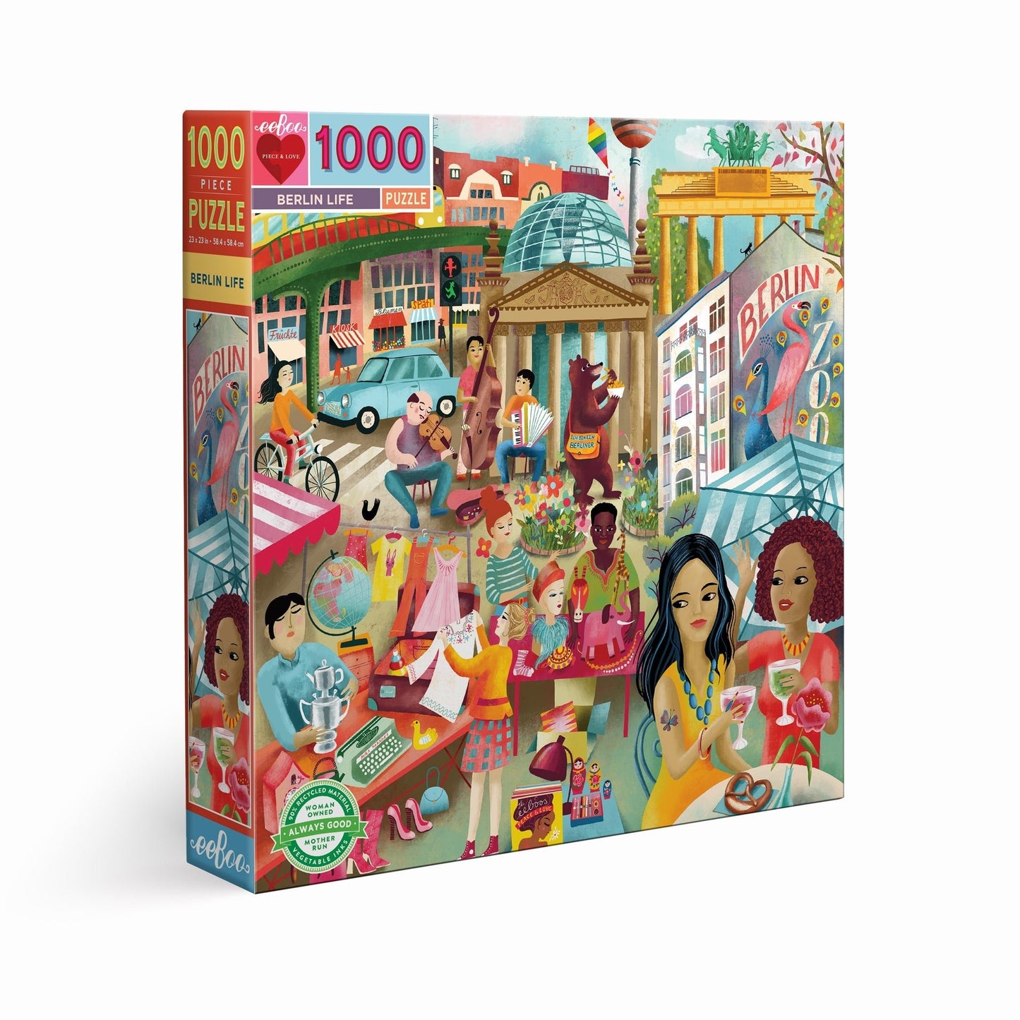 Puzzle de 1000 Pièces - Berlin LifeeeBoo