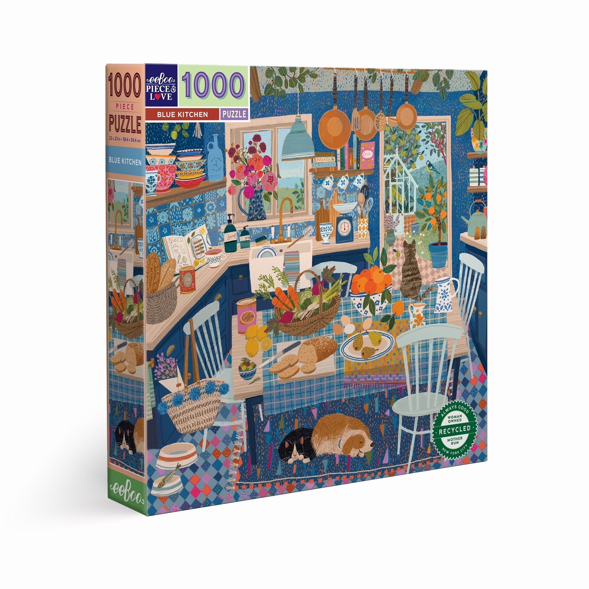 Puzzle de 1000 Pièces - Blue KitcheneeBoo