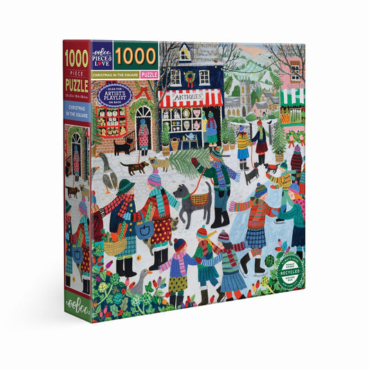 Puzzle de 1000 Pièces - Christmas In The SquareeeBoo