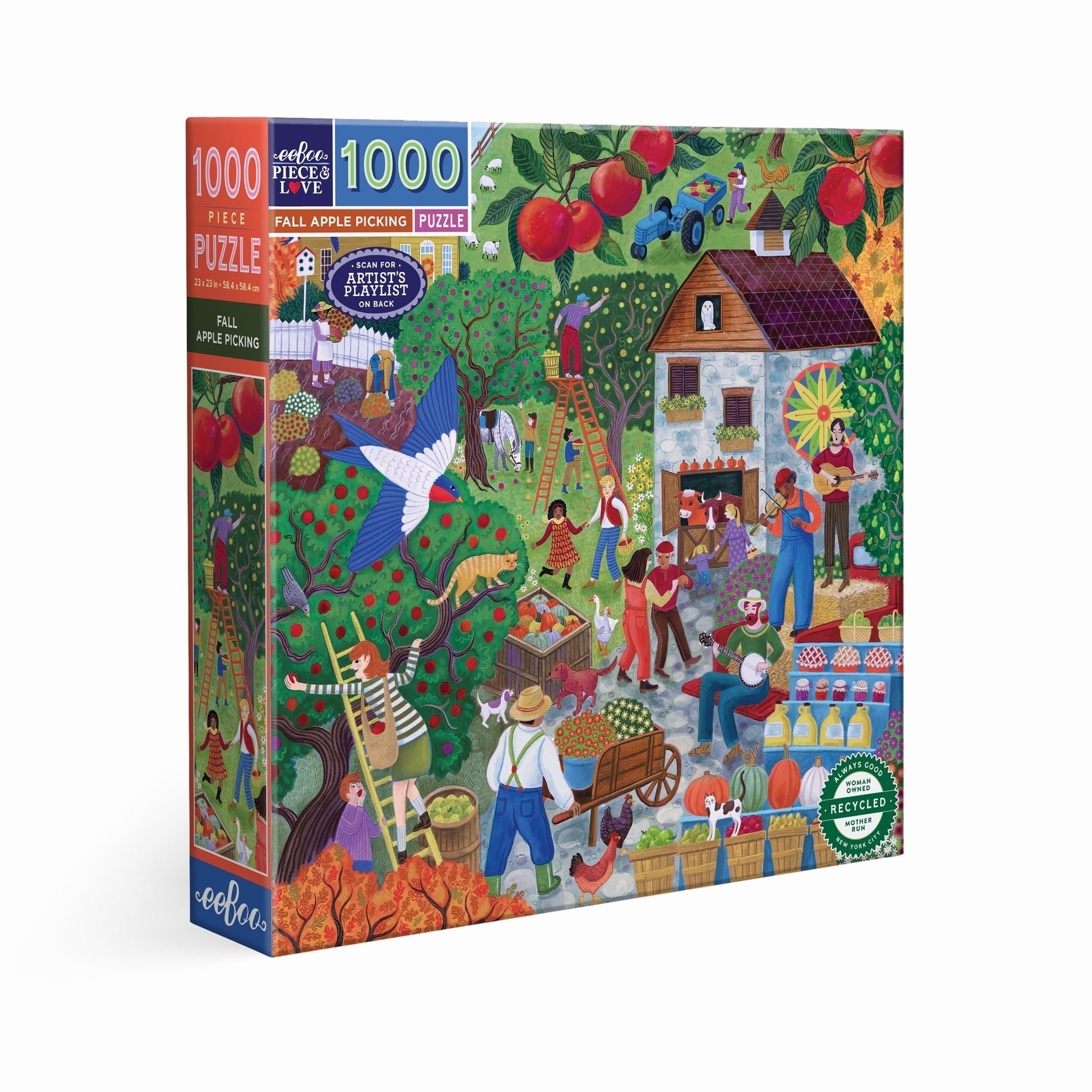 Puzzle de 1000 Pièces - Fall Apple PickingeeBoo