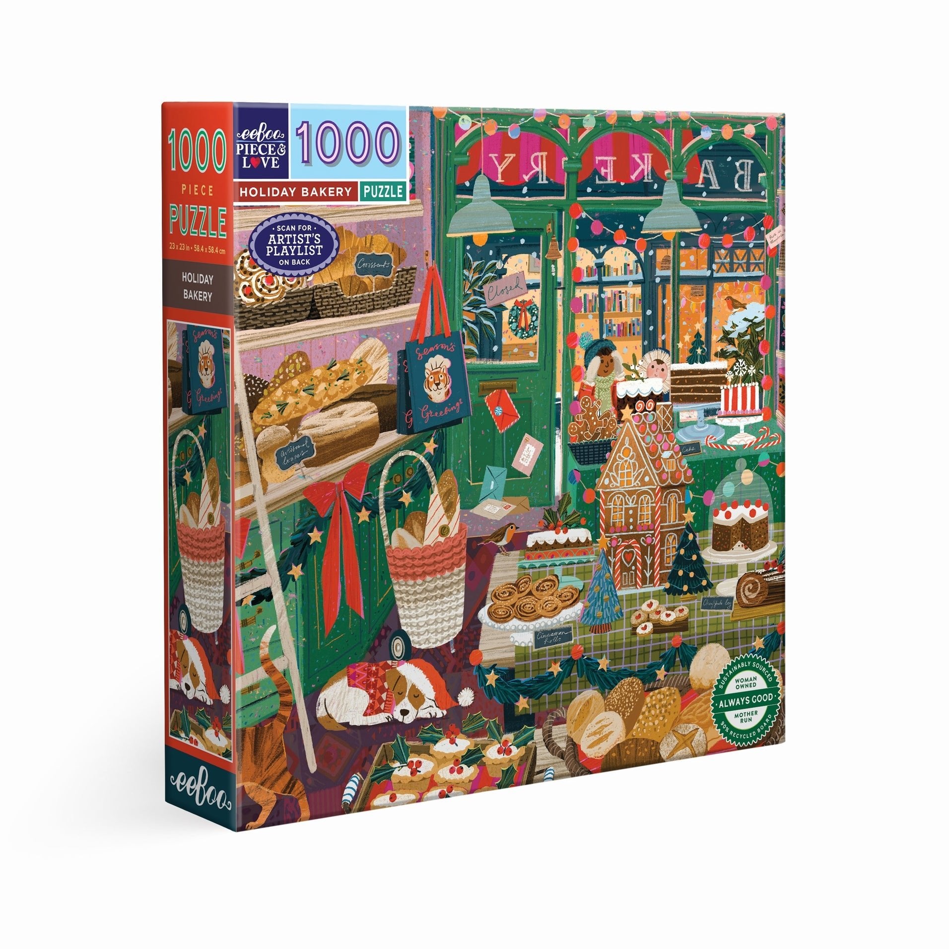 Puzzle de 1000 Pièces - Holiday BakeryeeBoo