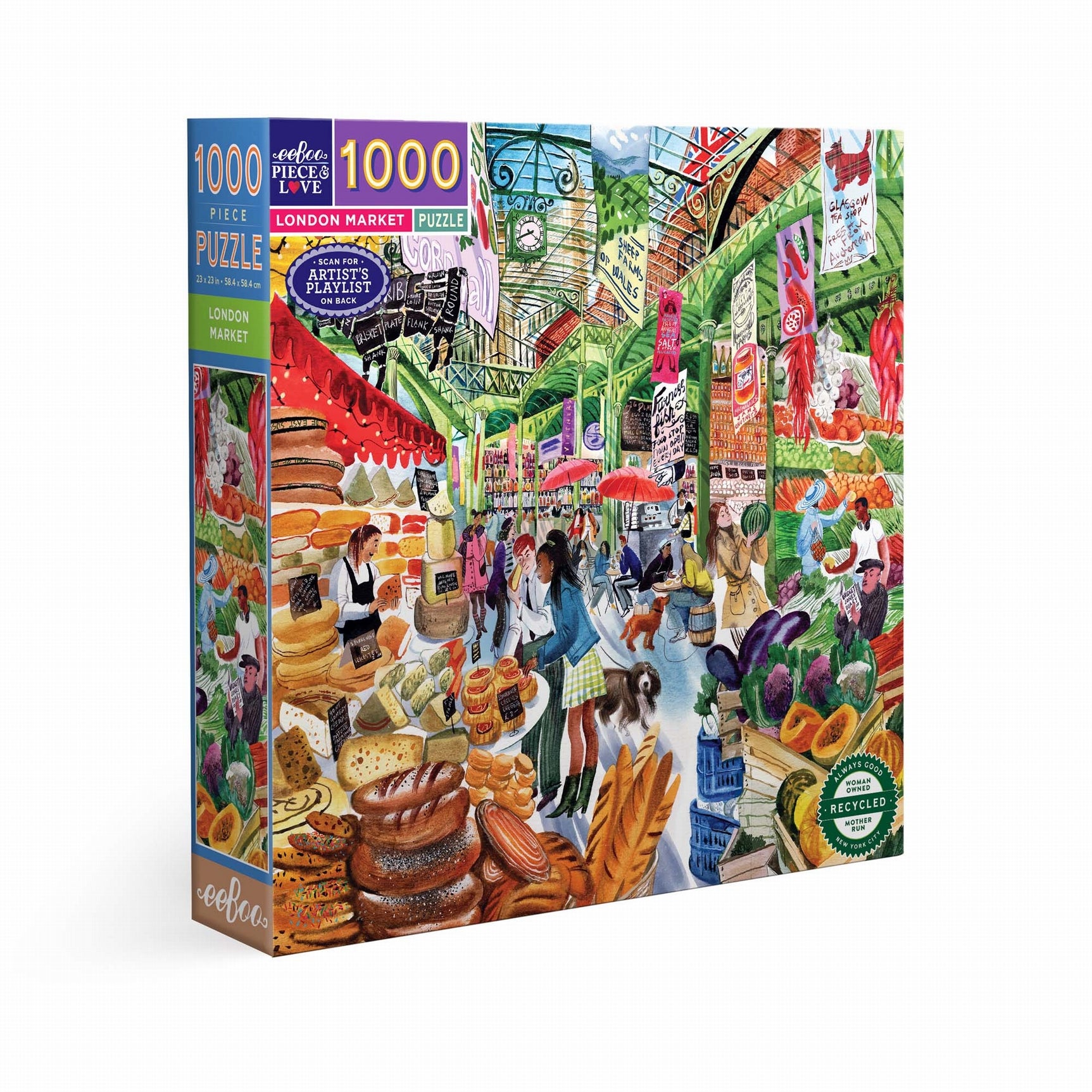 Puzzle de 1000 Pièces - Marché de LondreseeBoo
