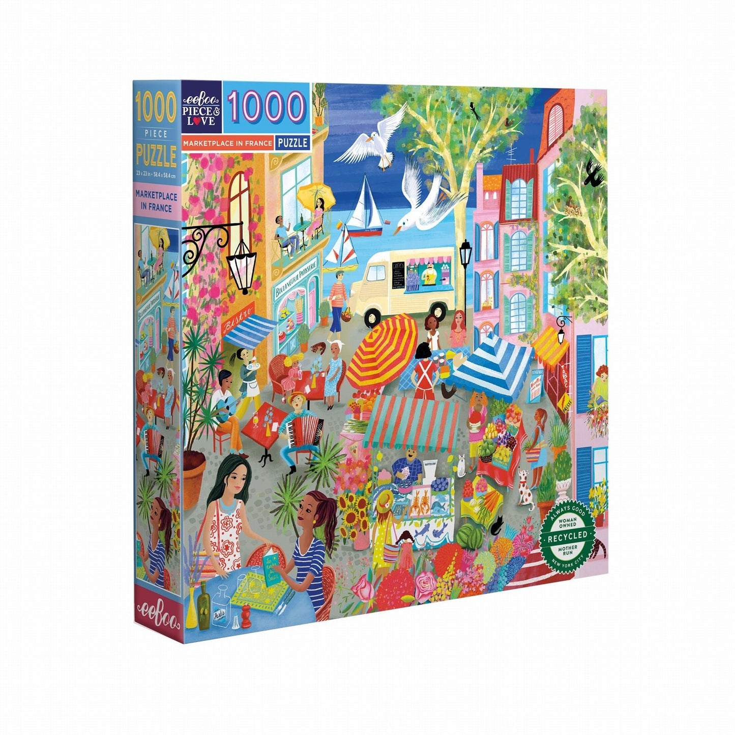 Puzzle de 1000 Pièces - Marketplace In FranceeeBoo