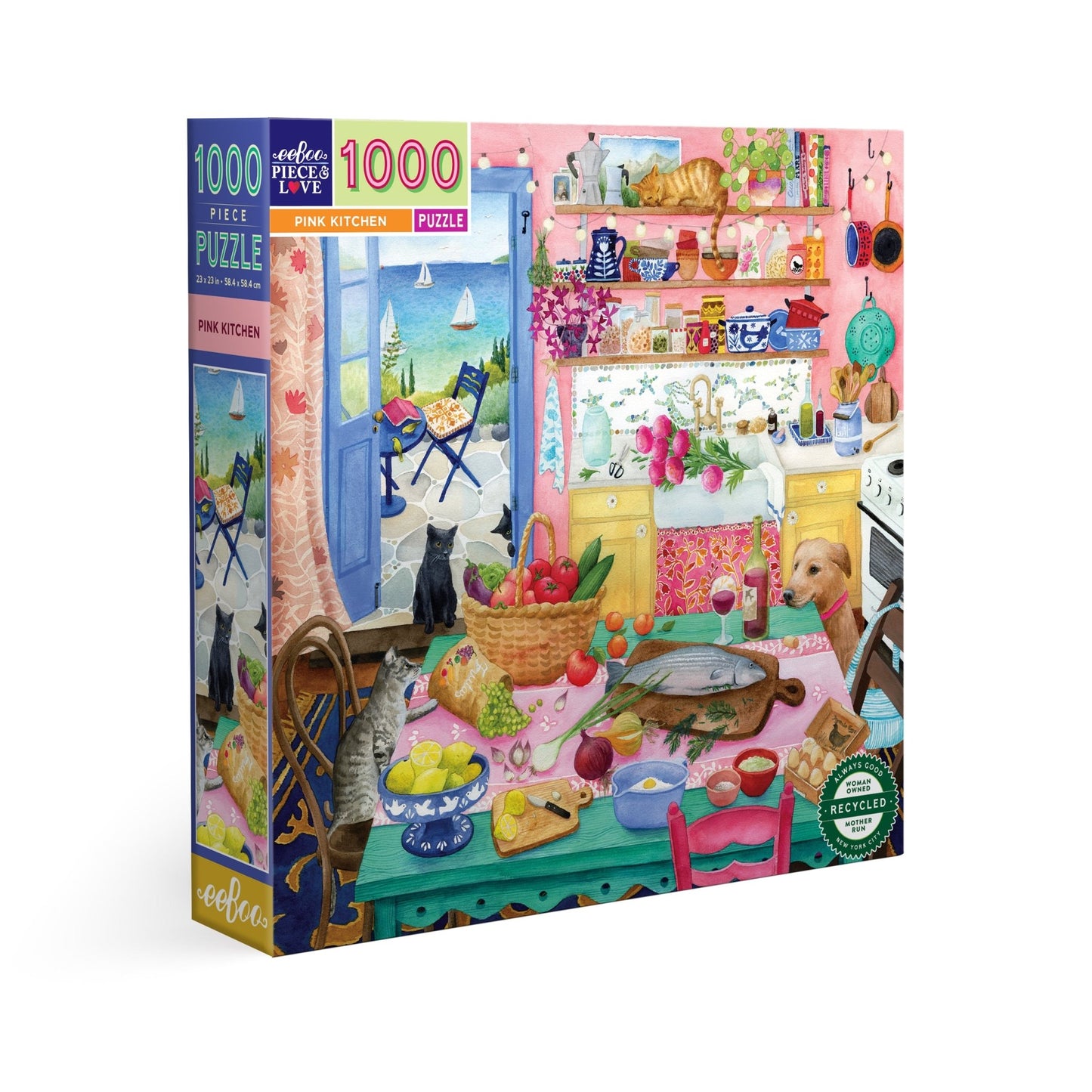 Puzzle de 1000 Pièces - Pink KitcheneeBoo