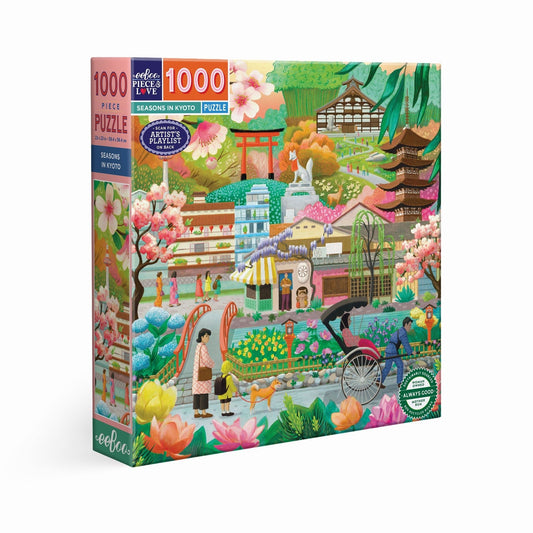 Puzzle de 1000 Pièces - Seasons In KyotoeeBoo