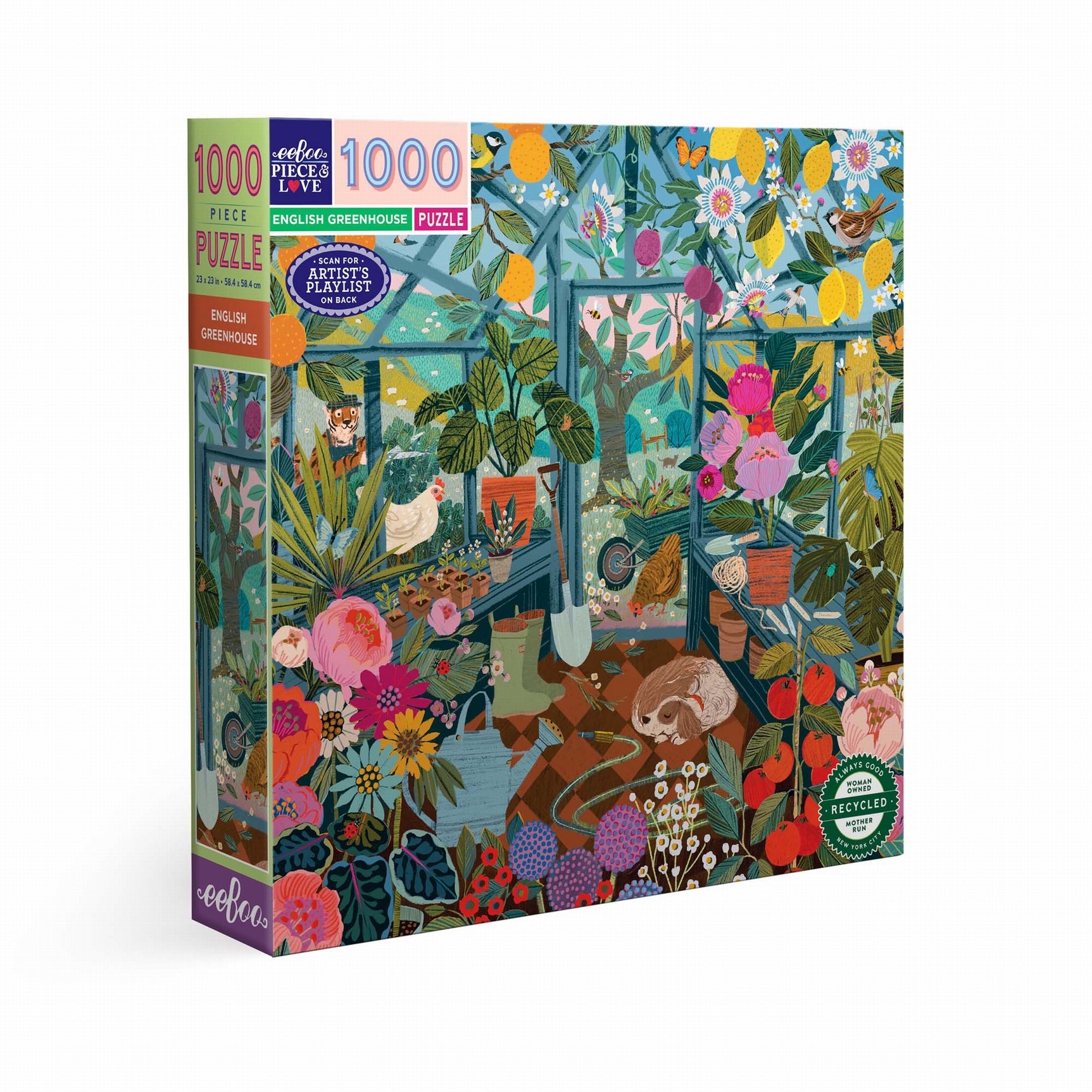 Puzzle de 1000 Pièces - Serre AnglaiseeeBoo