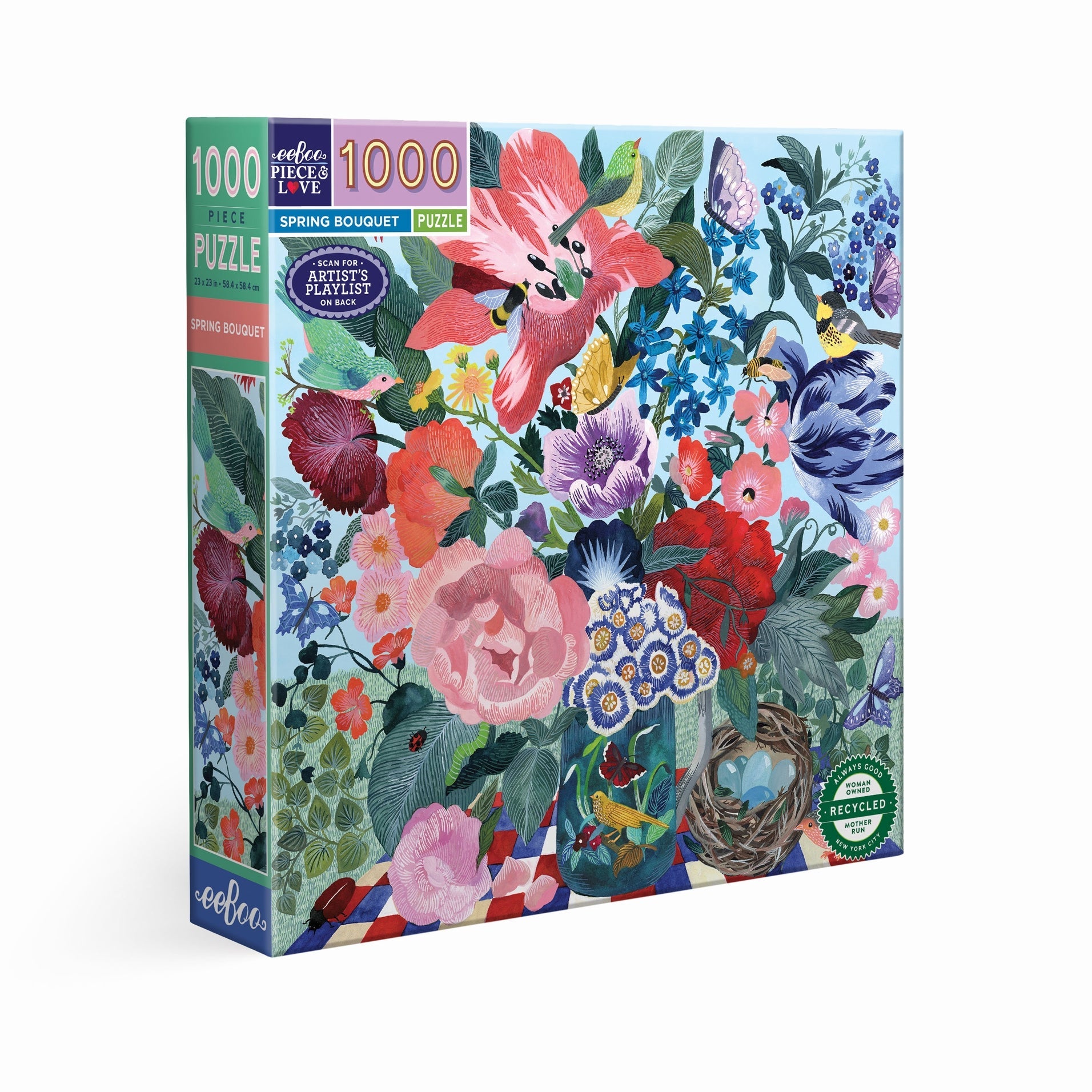 Puzzle de 1000 Pièces - Spring BouqueteeBoo