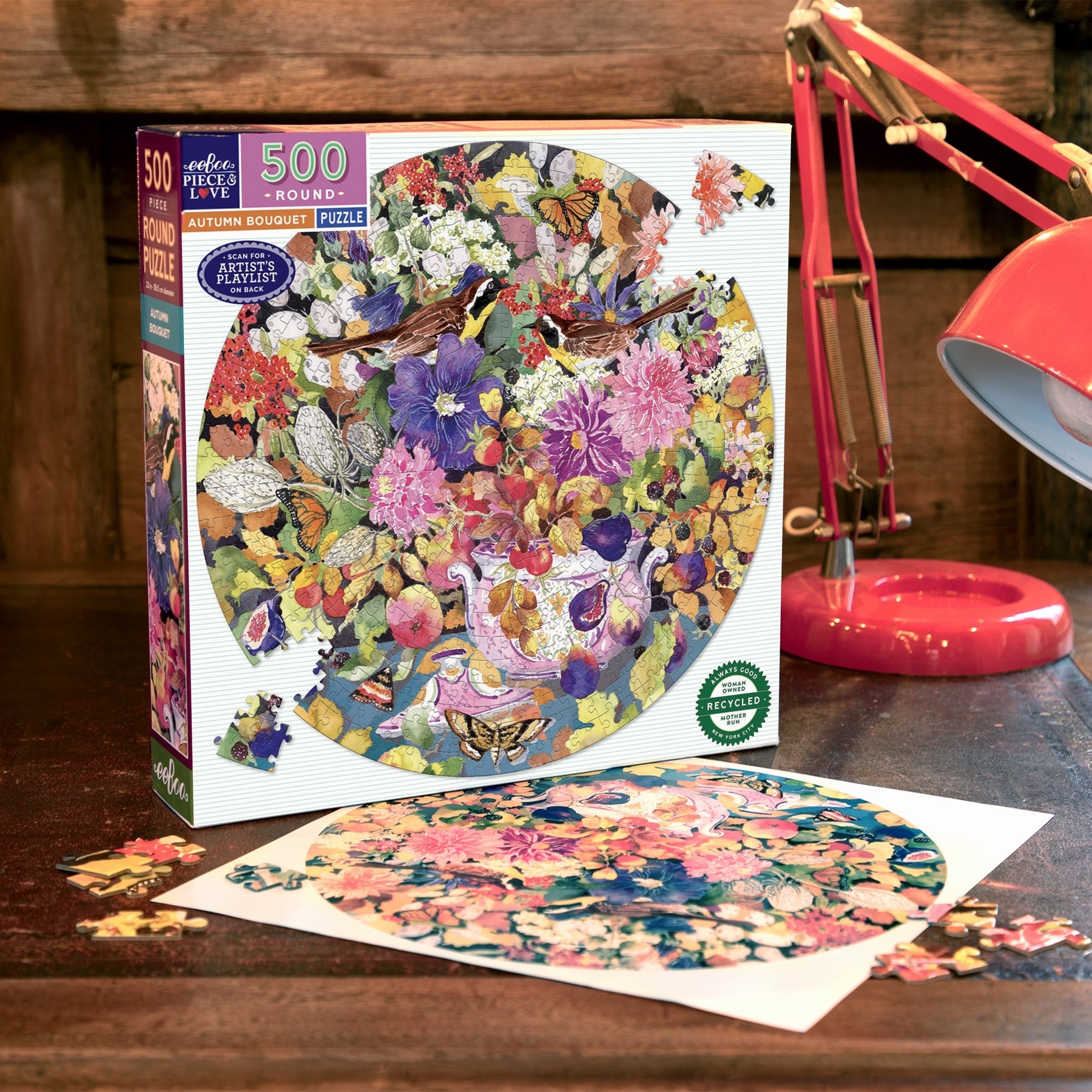 Puzzle de 500 Pièces - Autumn BouqueteeBoo