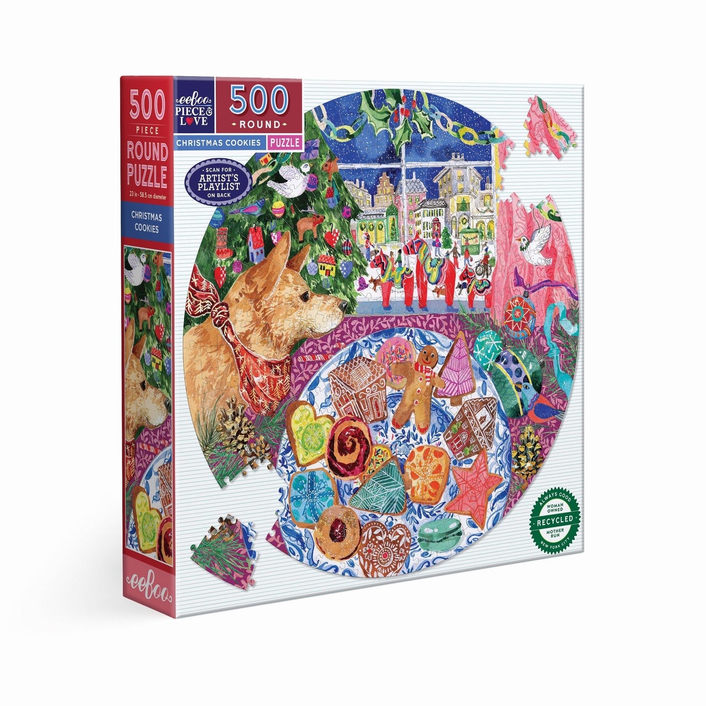Puzzle de 500 Pièces - Christmas CookieseeBoo