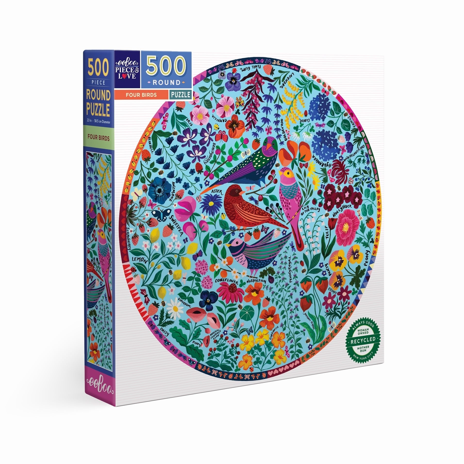 Puzzle de 500 Pièces - Four BirdseeBoo