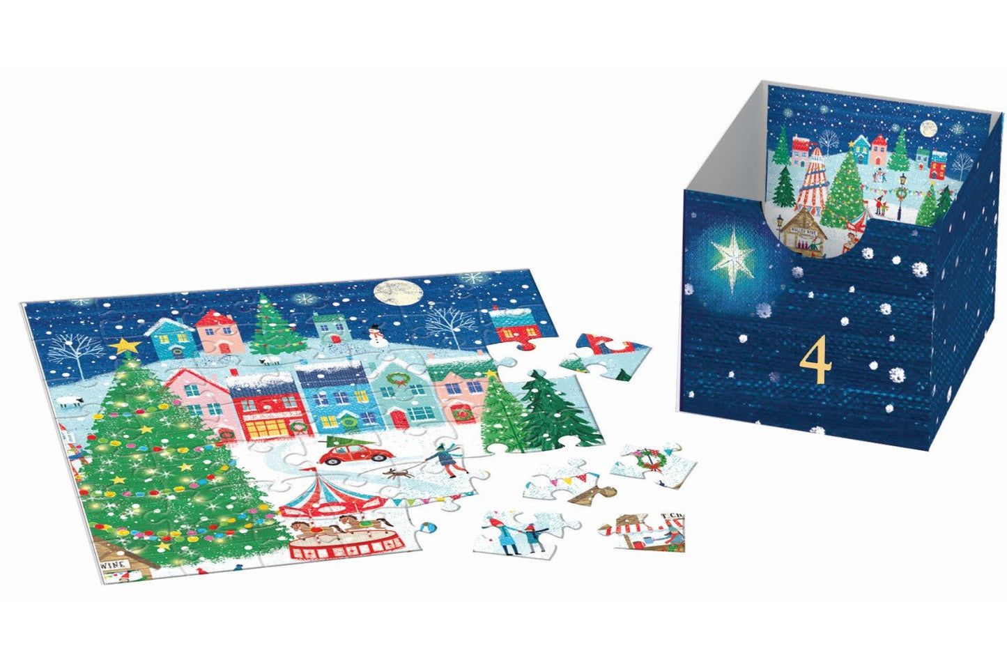 Calendrier de l'Avent - Village de Noel - 24 PuzzlesEurographics