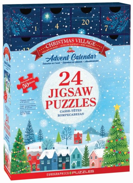 Calendrier de l'Avent - Village de Noel - 24 PuzzlesEurographics